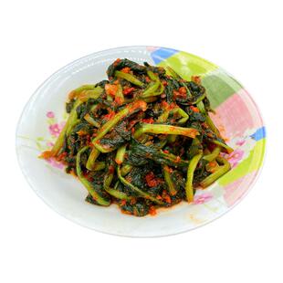 新鲜青年小伙子萝卜缨叶袋装东北朝鲜美食咸菜大全没有科技与狠活