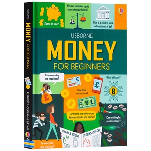 初学者的金钱学 Money for Beginners 英文原版书 树立正确金钱消费观 儿童金融知识理财启蒙书 货币知识百科 进口英语书籍