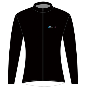 「秋季新品-欢骑」薄绒秋冬长袖公路骑行服男女款弹力保暖竞赛版