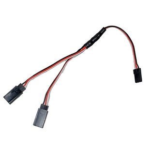 厂家直销飞机遥控模型固定翼多轴各种长度舵机信号线Y线延长线