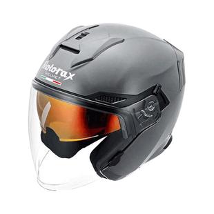 MOTORAX摩雷士S30摩托车半盔头盔双镜片四分之三盔夏季男女机车