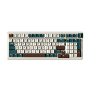 kzzi k98v2珂芝复古机械键盘客制化三模无线雾桃渐变高颜电竞办公