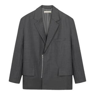 RESIMPLE简单点西服男中长款百搭高级感潮口袋基础款外套女1484