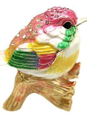 金属首饰盒时尚风戒指项链小摆件