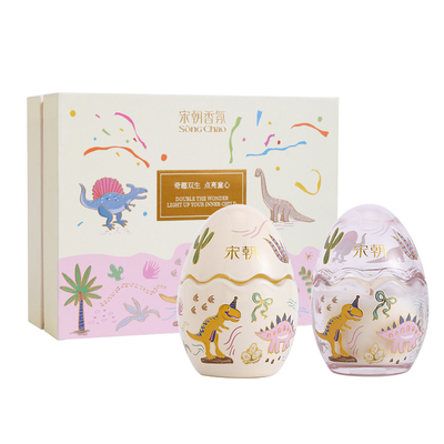 女生节日礼物宋朝双蛋香薰礼盒