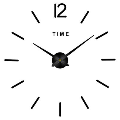 免打孔客厅简约挂钟diy钟表