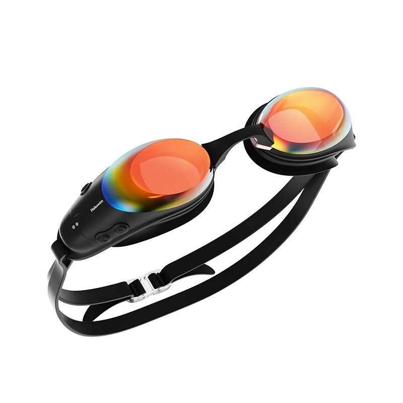 光粒AR智能泳镜Holoswim3Pro游泳眼镜专业竞速GPS防雾近视带度数 视游实拍商品图