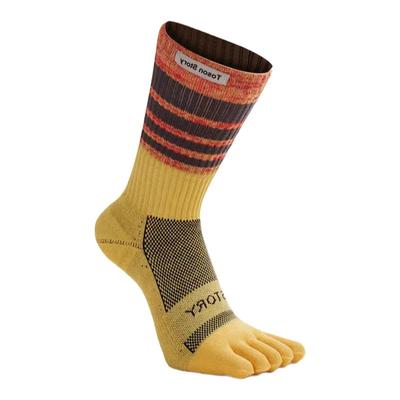 3双组coolmax高筒加厚运动五指袜