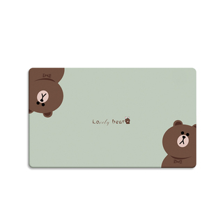 冬季办公室加热鼠标垫学生写作业加厚超大防水不漏电发热暖手桌垫