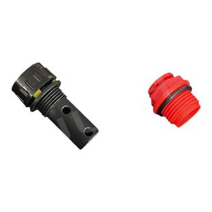 超高压清洗机配件洗车机泵头1812/1814黑色透气油盖加油口机油盖