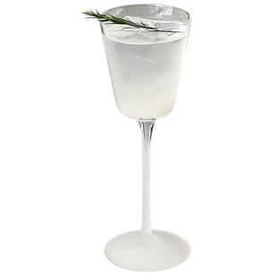 日式木村磨砂高脚鸡尾酒杯创意轻薄玻璃杯家用调酒冷饮杯香槟杯子