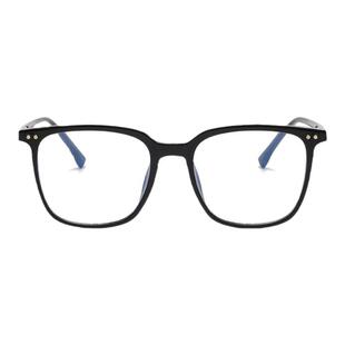 复古黑色全框素颜神器眼睛镜框女款方圆脸显瘦可配近视度数眼镜片