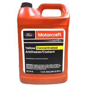 进口福特防冻液冷却液探险者锐界野马猛禽烈马林肯黄色原厂水箱水