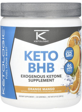 KetoLogic生酮BHB能量补充剂外源性酮体快速供能运动助力