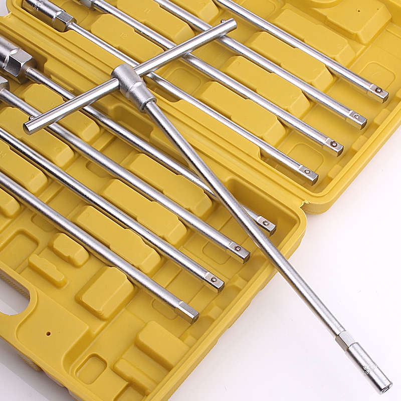 1/4T型6.35套筒扳手外六角T型扳手T型T字丁字手用套筒汽修组套装