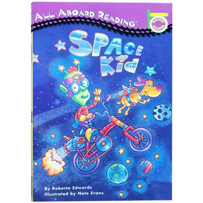 【送音频】SPACE KID 宇宙孩子All aboard Reading Peinguin 汪培珽入门绘本