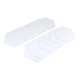 冲浪板防滑贴sup浆板保护脚垫六角蜂窝防滑垫透明止滑膜配件22片