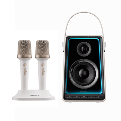 飞利浦筒音响一体麦克风k歌