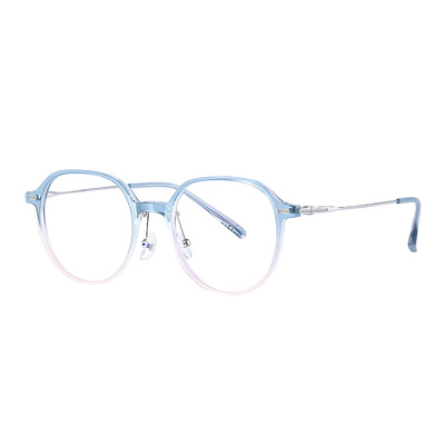 【白鹿同款】施洛华近视眼镜女款钛架素颜大框防蓝光配度数 SC709