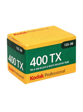 柯达KODAK TRI-X 400度TX135TRIX专业黑白胶卷负片高锐度颗粒细腻