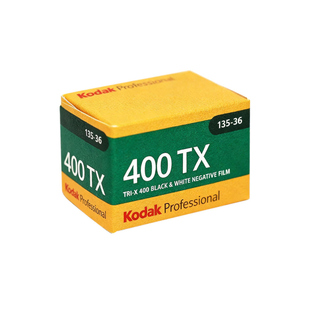 柯达KODAK TRI-X 400度TX135TRIX专业黑白胶卷负片高锐度颗粒细腻