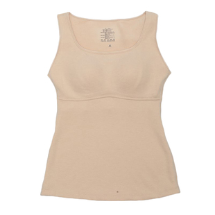 香月明美秋冬保暖背心女磨毛加厚带胸垫蚕丝乳胶杯打底内衣65816