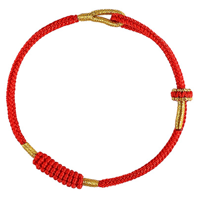 普陀山蛇年青云直上编织手绳