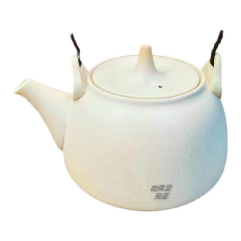 粗陶壶围炉煮茶壶户外明火炉炭烧水壶陶瓷家用电陶炉泡茶壶提梁壶