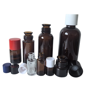 15ml棕色香精分装瓶玻璃30ml香料60ml茶色样品避光空瓶125ml喇叭