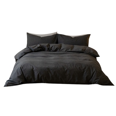 无印良品四件套纯棉日式床品