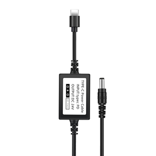 海天牛 适用于小米米家照片打印机1S充电源线ZPDYJ01/3HT插头24V1.6A适用扫地机按摩器