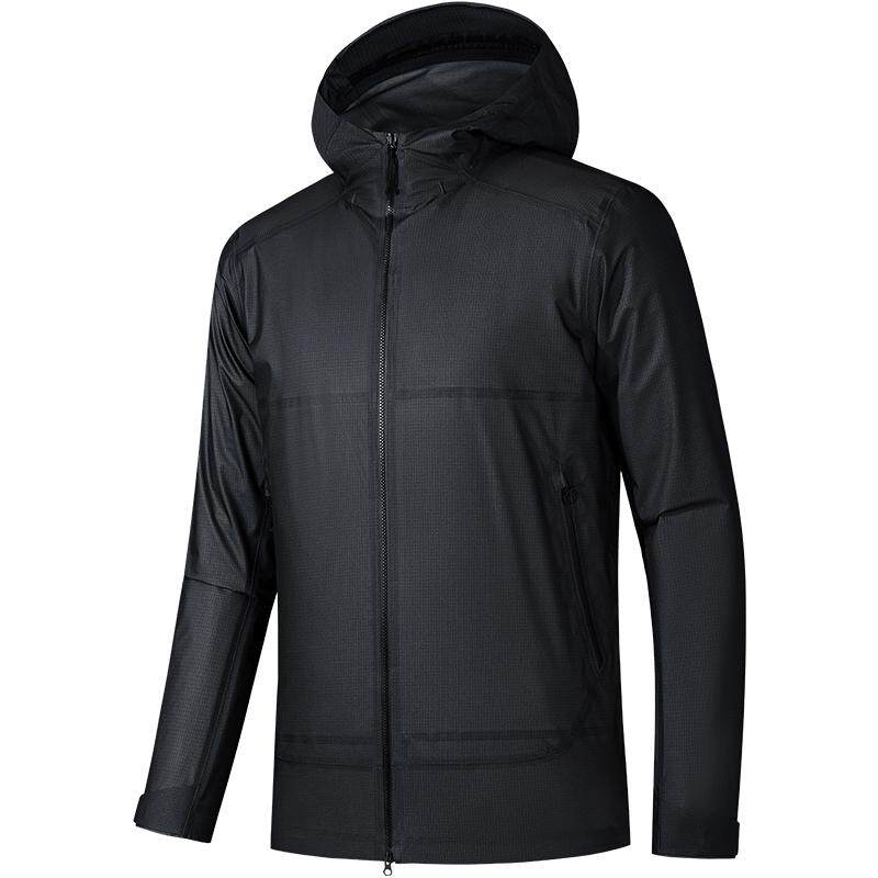 安踏冠军户外轻锋GORETEX黑标男硬壳3L冲锋衣152530601