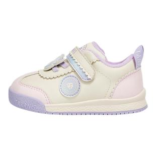 泰兰尼斯女童面包鞋冬季新款加绒保暖童鞋女宝宝学步鞋软底机能鞋