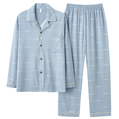 纯棉长袖长裤俞兆林男