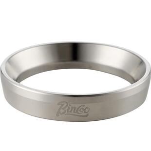 bincoo内卡接粉环咖啡布粉器压粉分水网防飞接粉圈51/58mm不锈钢