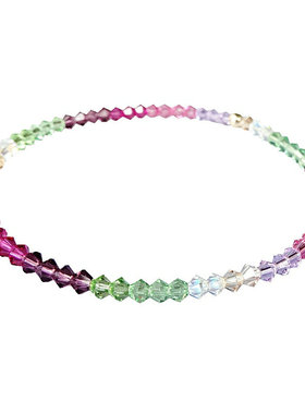 渐变原创日韩风水晶手链