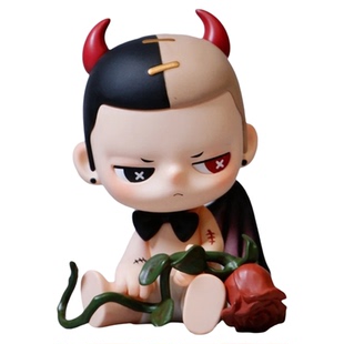 POPMART泡泡玛特KUBO天使之诗盲盒公仔摆件潮玩明盒手办玩偶