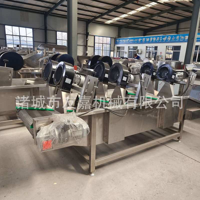 全自动翻转风干机豆干吹干机软包装袋吹干设备沥水吹干设备流水线