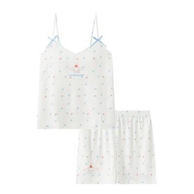 【Cinnamoroll官方正版授权系列】女夏季吊带短裤家居服522808