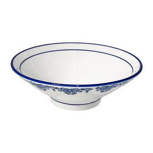 商用陶瓷碗螺蛳粉碗青花米线碗中式馄饨面馆牛肉重庆小面碗斗笠碗