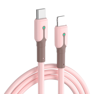 PD数据线液态PD20W快充套装带灯