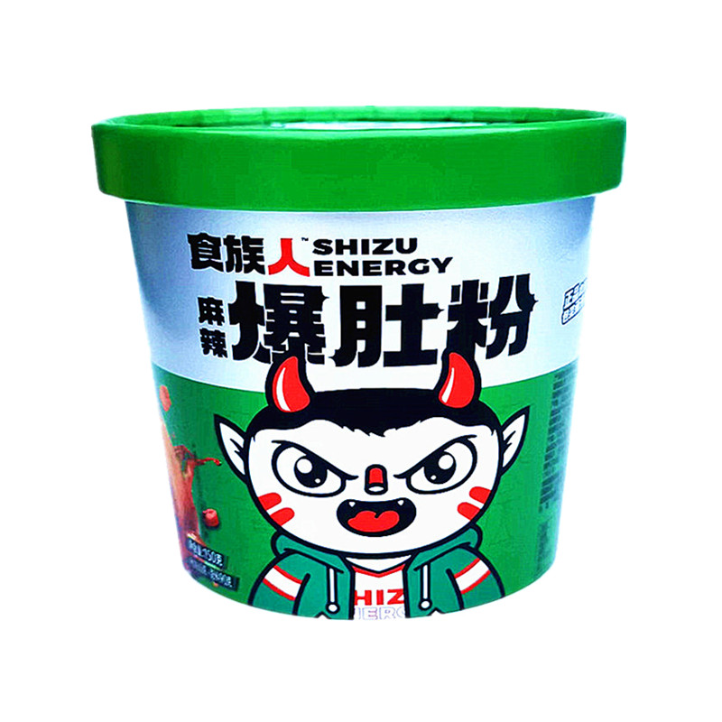 食族人酸辣粉爆肚粉冲泡速食桶装