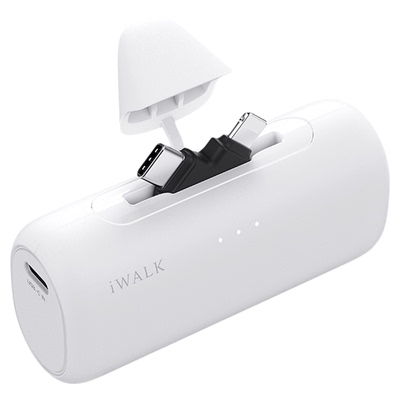 爱沃可切换头迷你胶囊充电宝