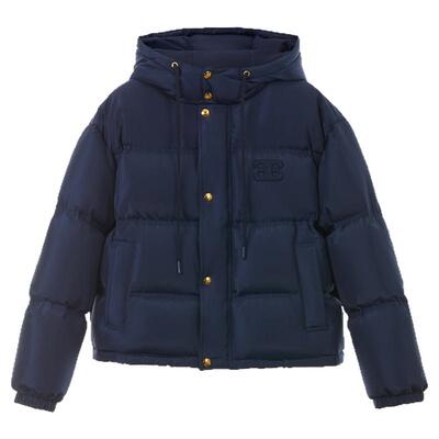 朗姿欧洲EiLEEN ELITEE霍尔多巴吉90白鹅绒连帽羽绒服冬季新款