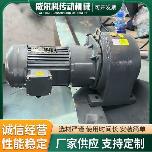 卧式变频调速马达厂家供应齿轮减速机三相异步电机
