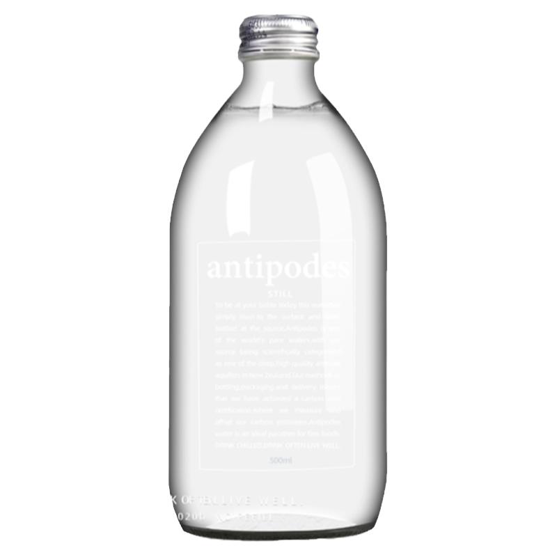 寰彼极饮用天然矿泉水 新西兰进口商用矿泉水500ml*6瓶