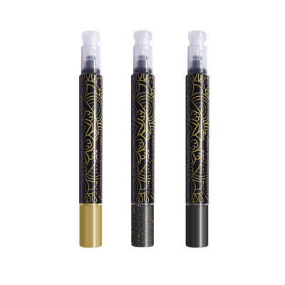 升级特调墨水】黑金秀丽科学毛笔