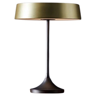 台湾SEEDDESIGN 喜的卧室书房台灯流沙金 + 雾黑 DJ调光开关 阁