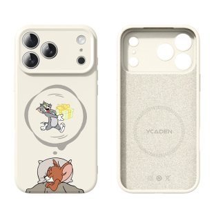 汤姆猫适用苹果17pro手机壳新款iphone16promax防摔液态硅胶磁吸15pro杰瑞14高级感13pro简约12保护套11软壳