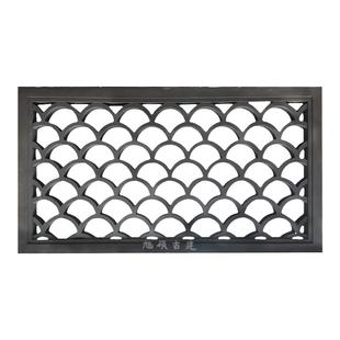 窗花仿古水泥窗花镂空砖雕正长方形透格中式庭院围墙镂空砖雕窗花